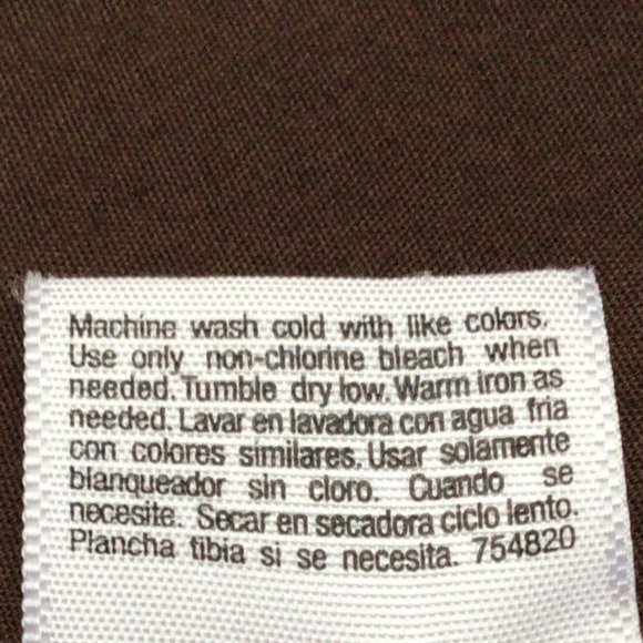 St. John's Bay - Dark brown blouse - Picture 9 of 9